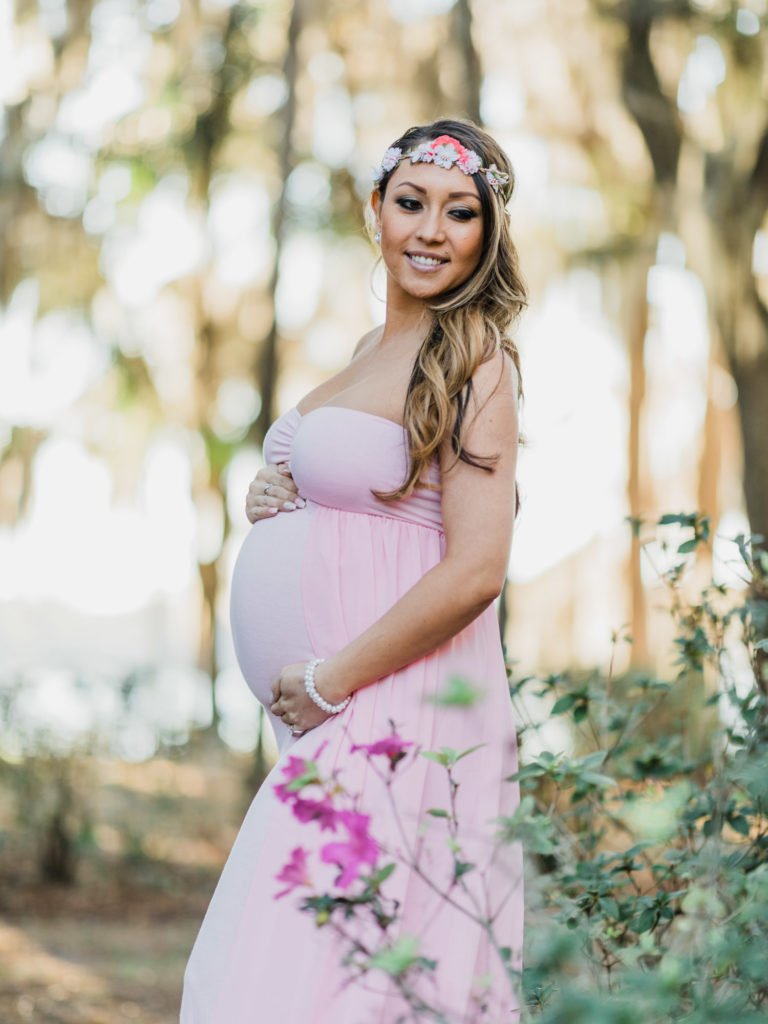Orlando maternity photographer, Kraft Azalea gardens