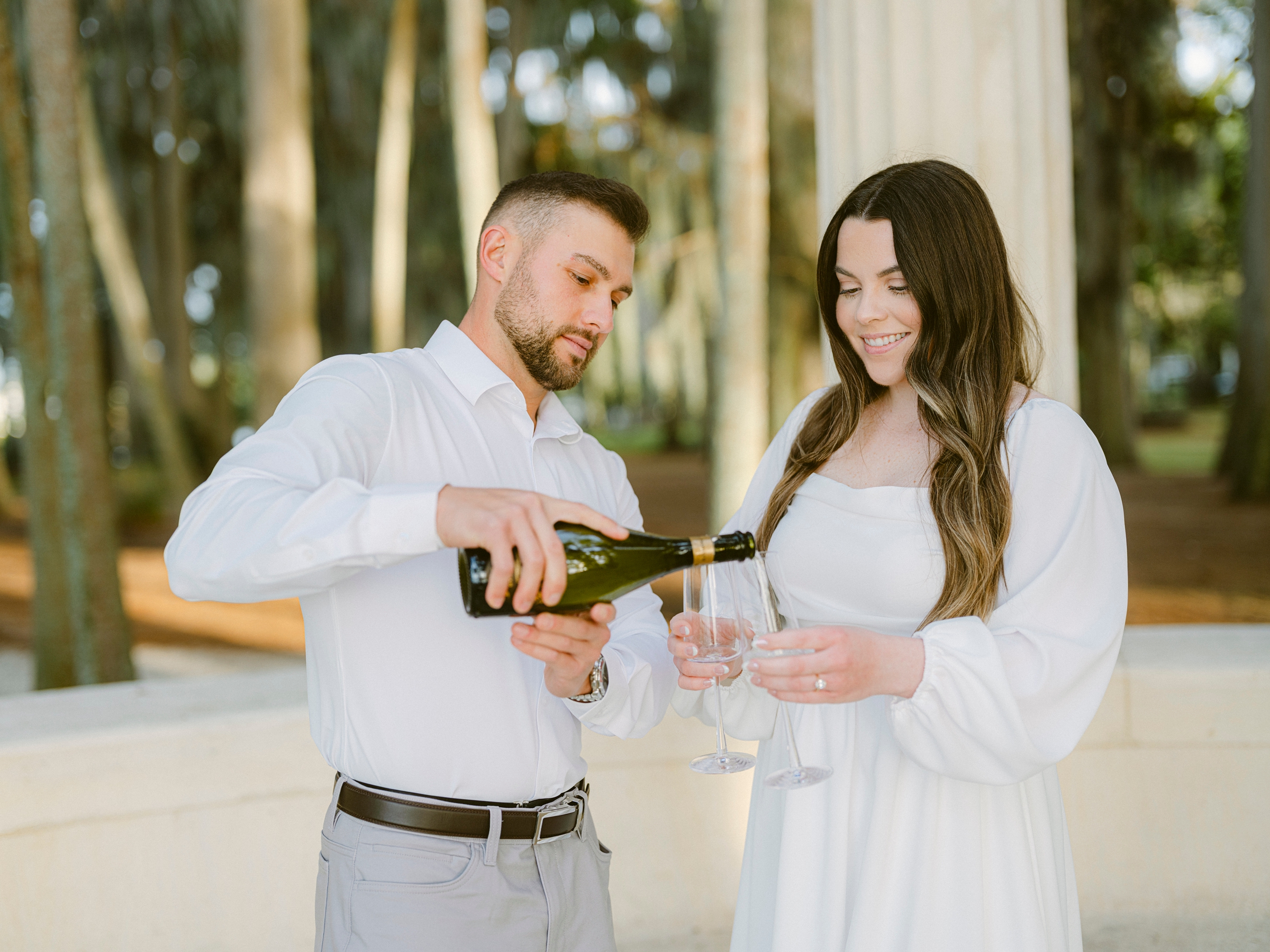 Kraft Azalea Garden Engagement