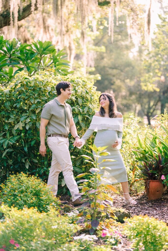 Mead Botanical Gardens Maternity Session