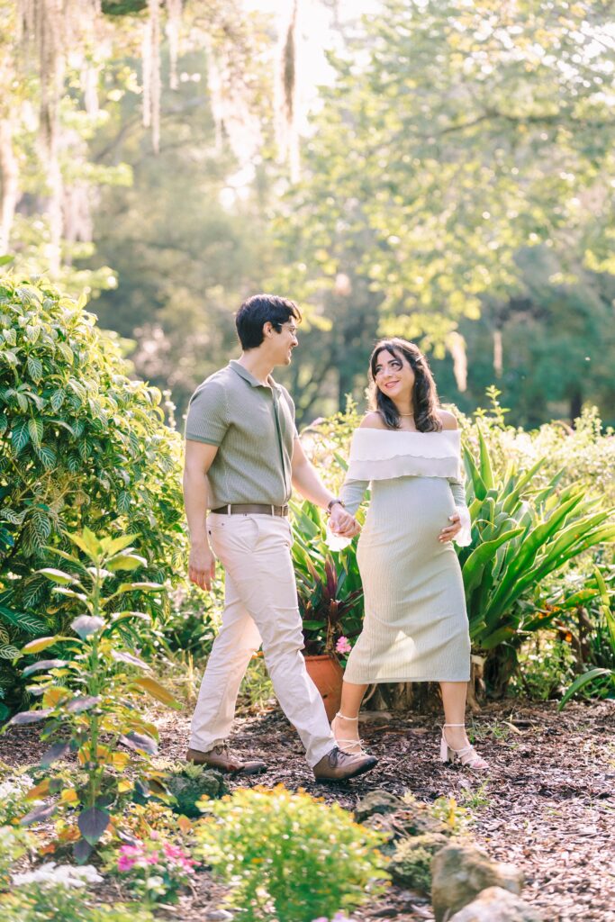 Mead Botanical Gardens Maternity Session