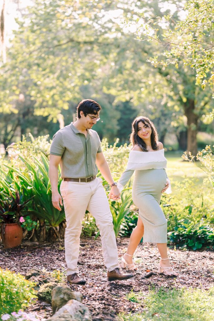 Mead Botanical Gardens Maternity Session