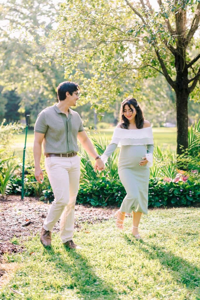 Mead Botanical Gardens Maternity Session
