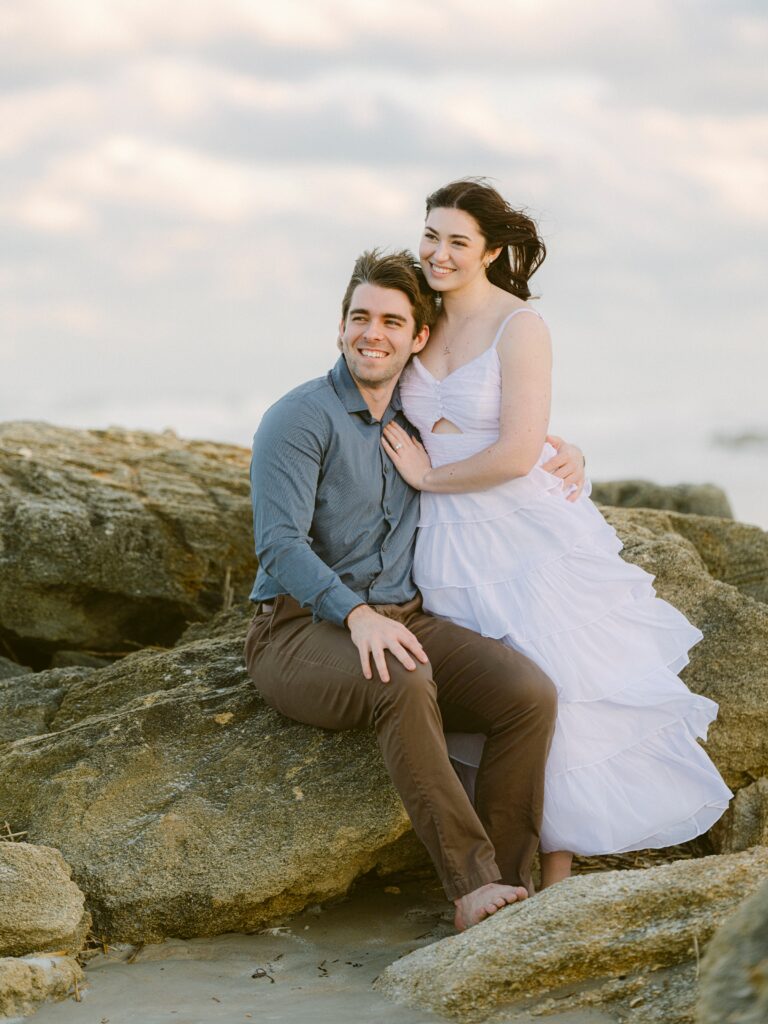 Palm Coast Beach Engagement