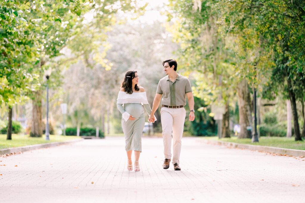 Mead Botanical Gardens Maternity Session