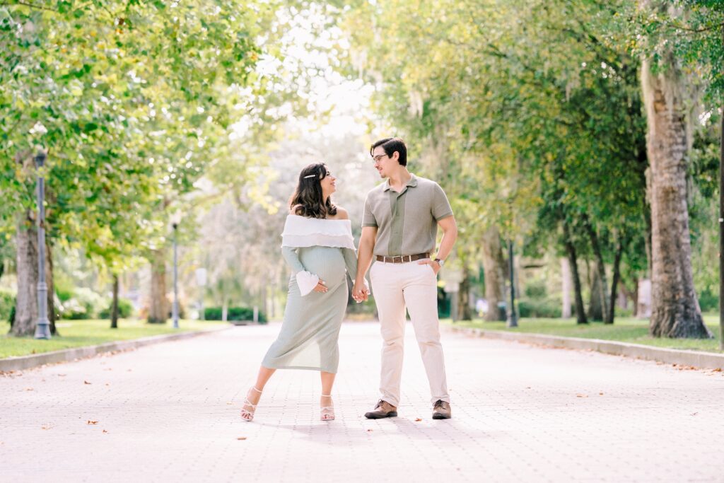 Mead Botanical Gardens Maternity Session