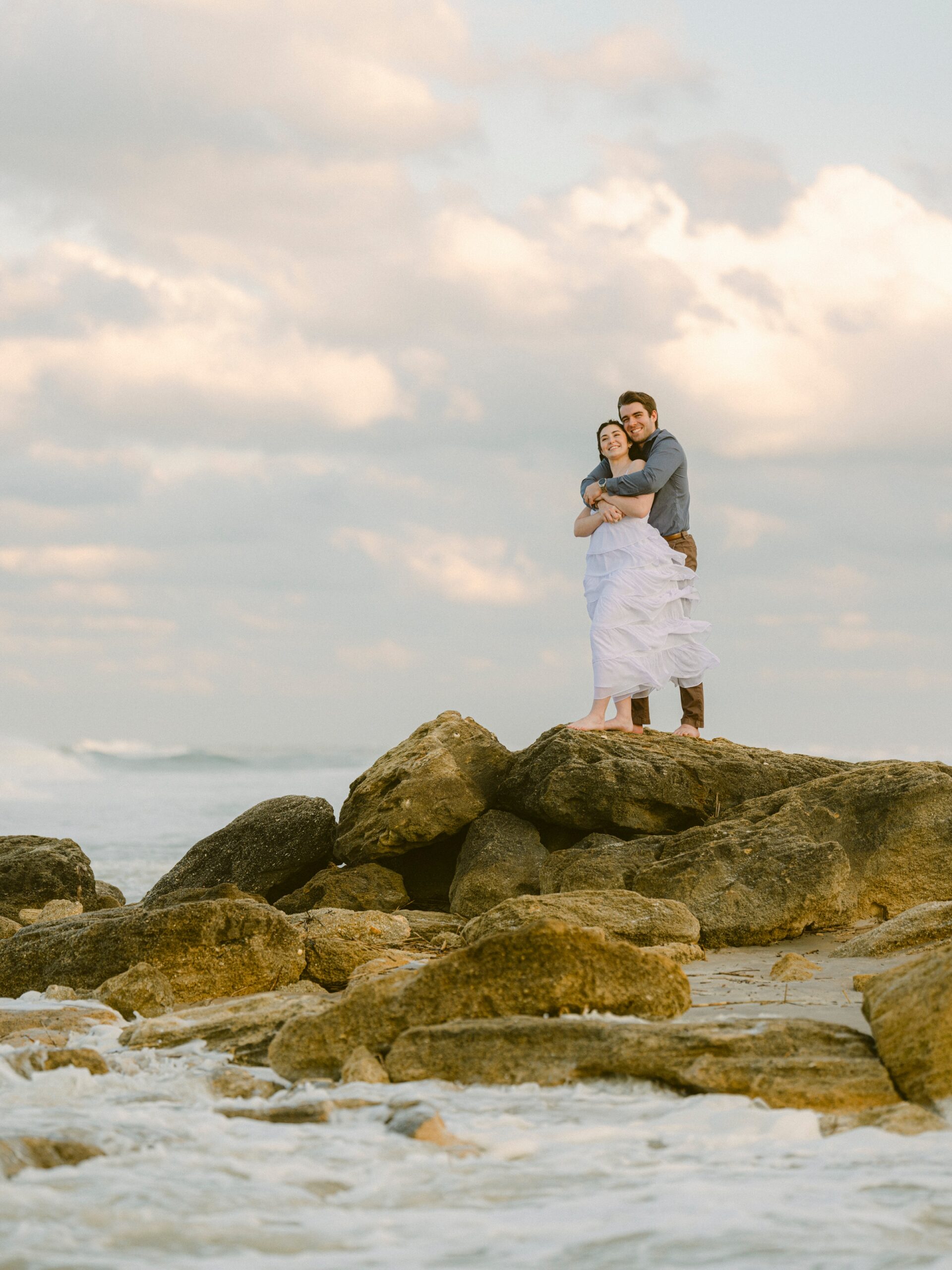 Palm Coast Beach Engagement
