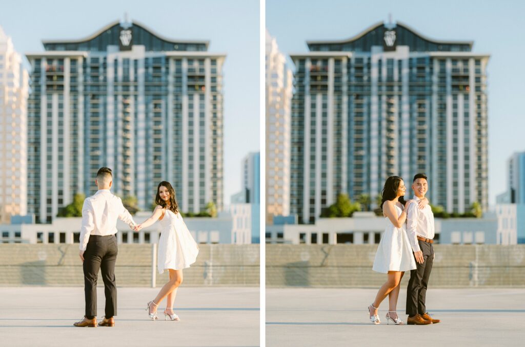 Downtown Orlando Engagement