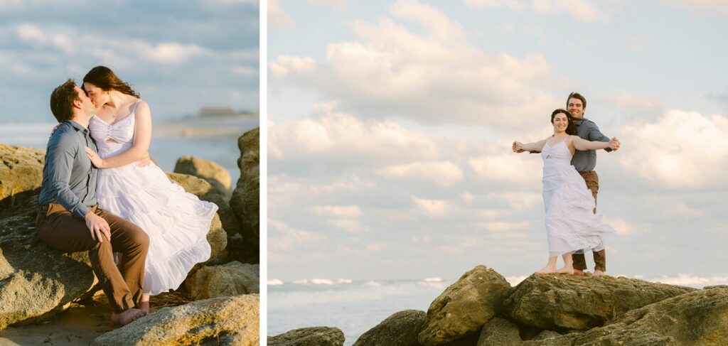 Palm Coast Beach Engagement