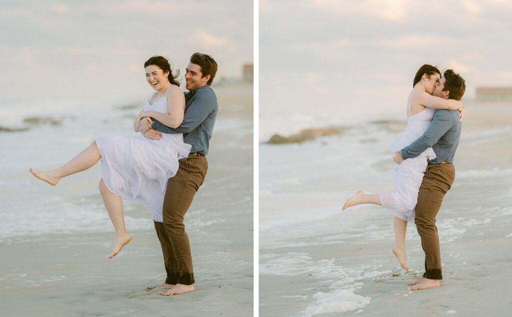 Palm Coast Beach Engagement