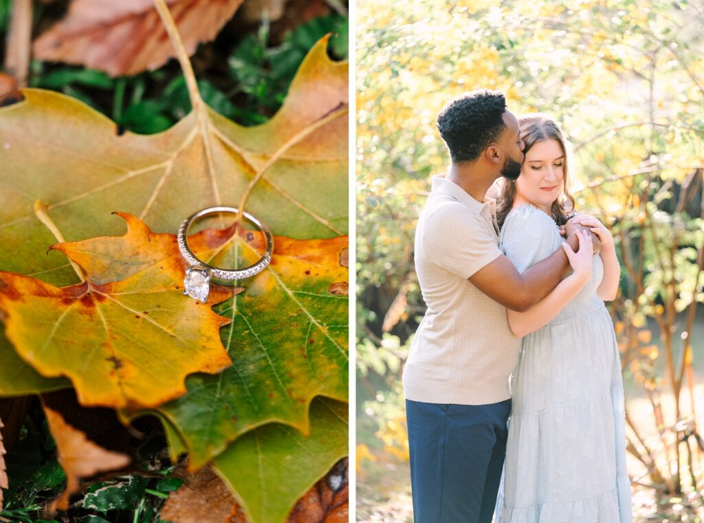 Mead Botanical Garden Engagement Photographer