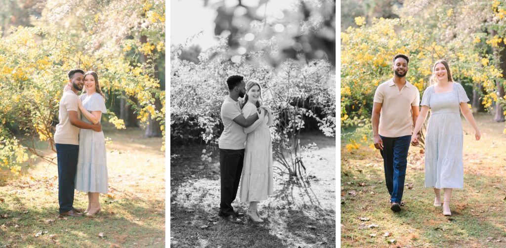 Mead Botanical Garden Engagement Photographer