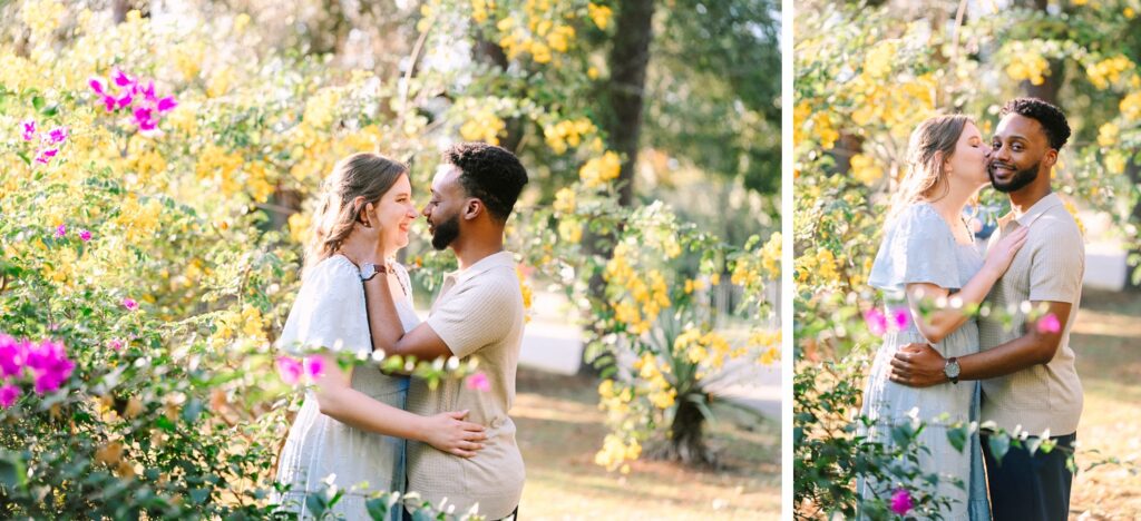 Mead Botanical Garden Engagement Photographer