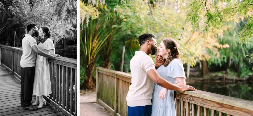 Mead Botanical Garden Engagement Photographer