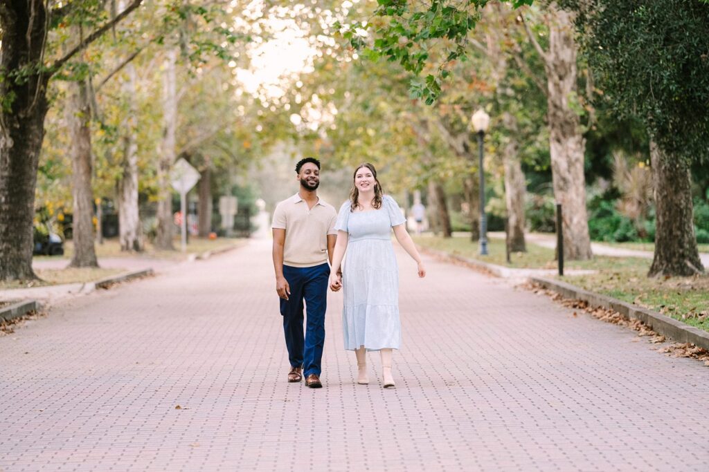 Mead Botanical Garden Engagement Photographer