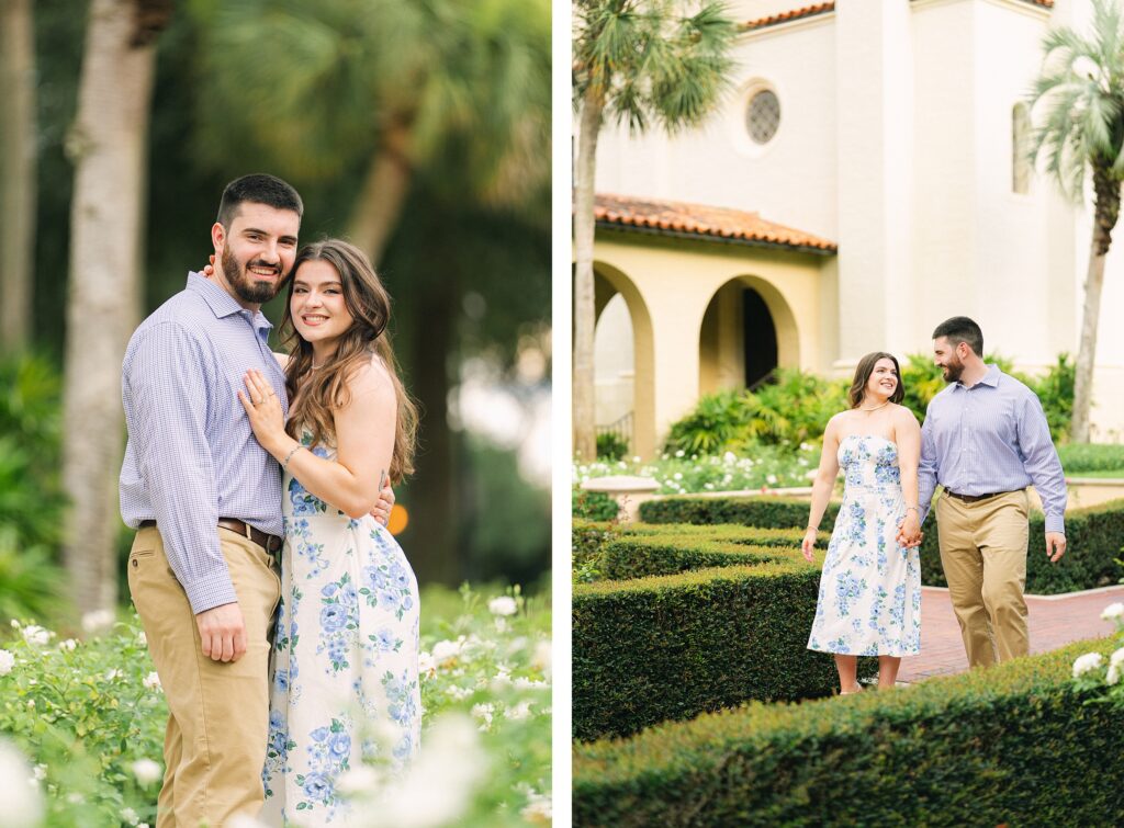 Rollins College Engagement Photographer