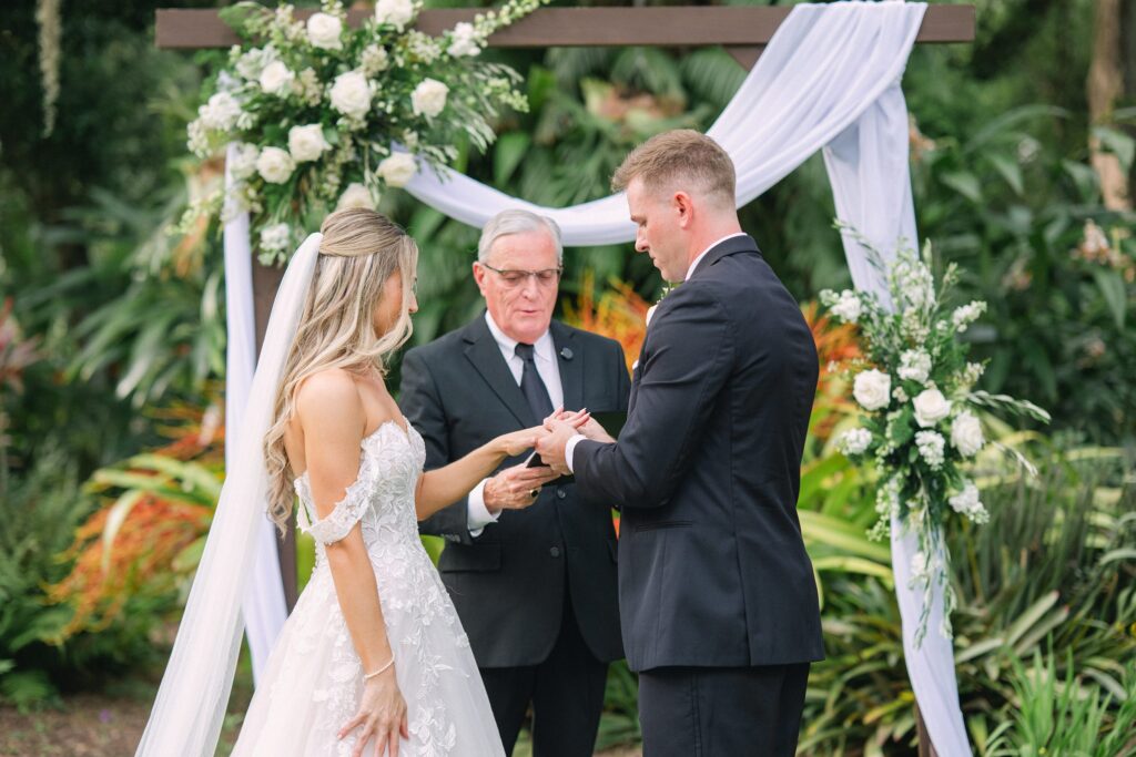 Azalea Lodge Wedding at Mead Botanical Garden Photographer